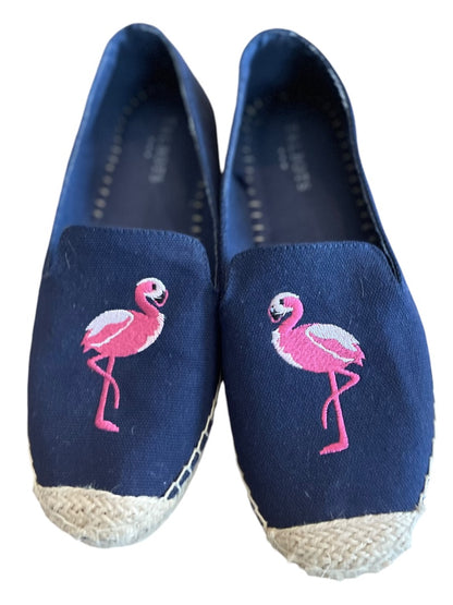 Size 9M Talbots Flamingo Espadrille Womens Flat Slip On Shoes