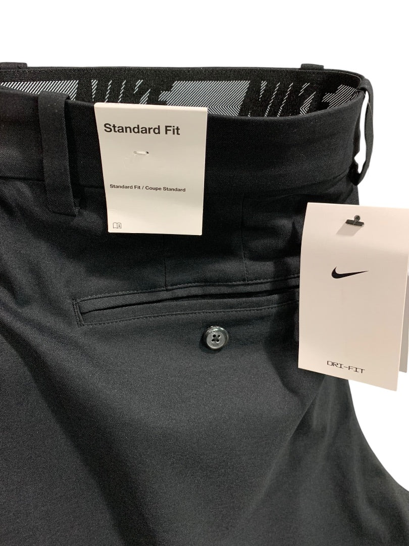 36 x 32 Nike Golf Mens New Standard Fit Black Pants AJ5489