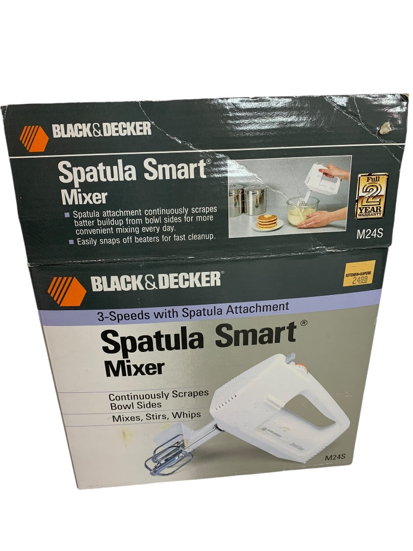 Black & Decker Spatula Smart Mixer 3 Speed M24S 1990s Working