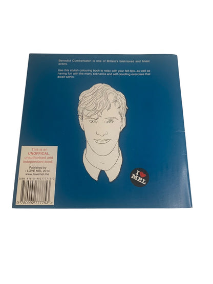 Colour Me Good Benedict Cumberbatch Paperback Coloring Book