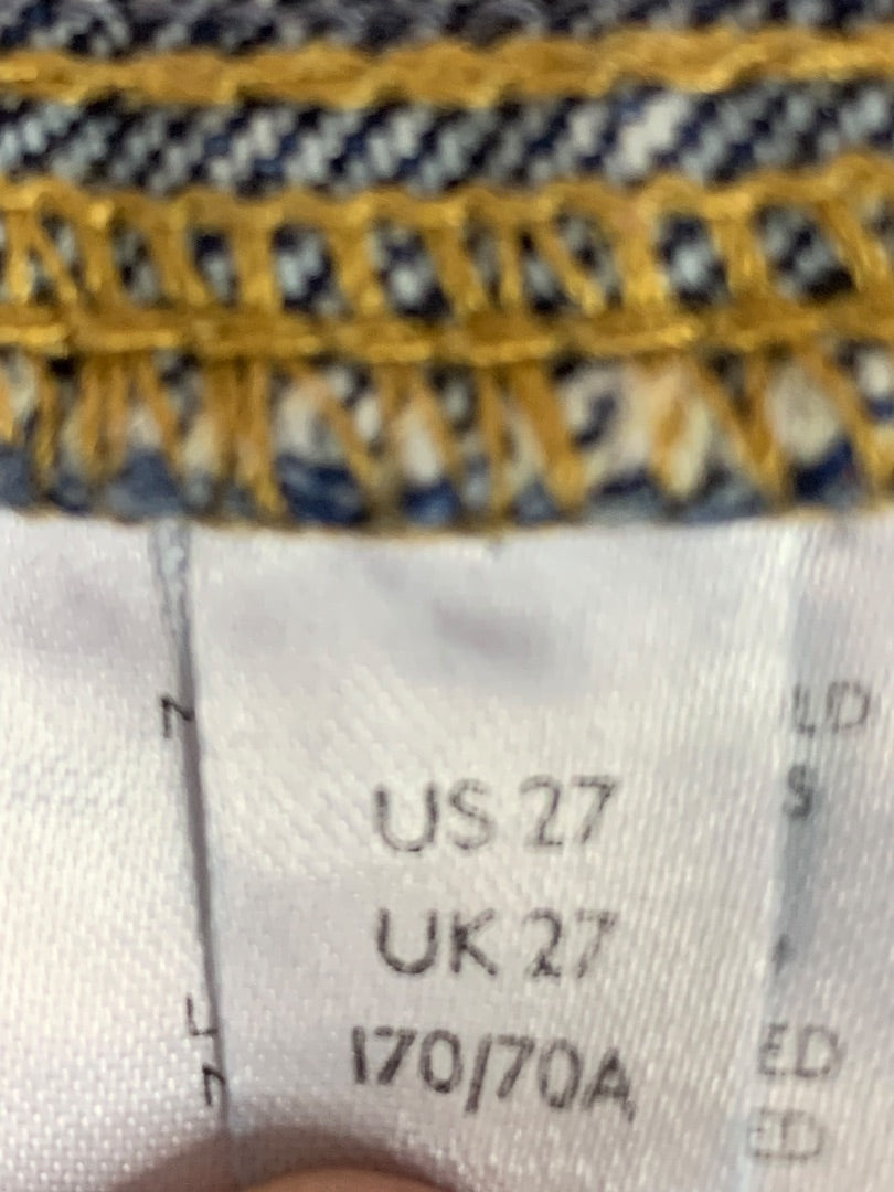 Size 27 Pilcro Anthropologie Womens Jeans Utlility Ankle Carpenter Denim