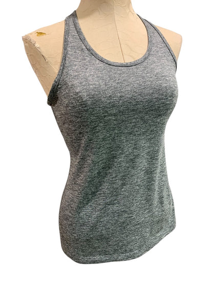 Small Nike Dri-Fit Womens Racerback Tank Athletic Heathered Gray