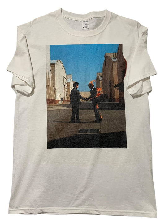 Medium Pink Floyd Wish You Were Here Album Tshirt White