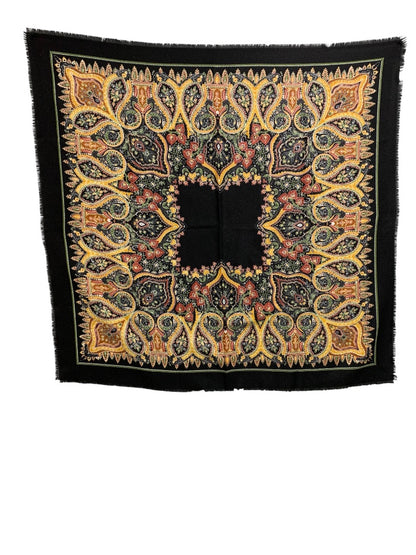 Lightweight Scarf Raw Edge 34 Inches Square