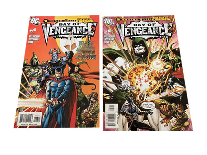 DC Day of Vengeance #1-6 Willingham Justiniano Wong