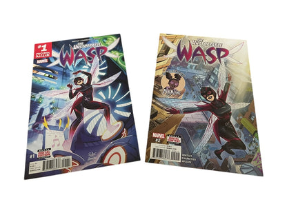 Marvel The Unstoppable Wasp #1 & 2  Whitley Charretier Wilson