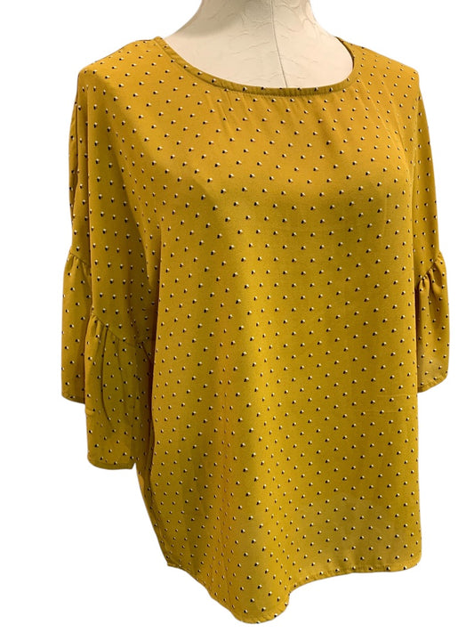 Small Bobeau Womens Loose Fit Pullover Blouse Shirt Pattern
