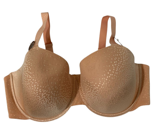 42DDD Wacoal Back Appeal Tshirt Bra New Peach Lined Underwire 853303