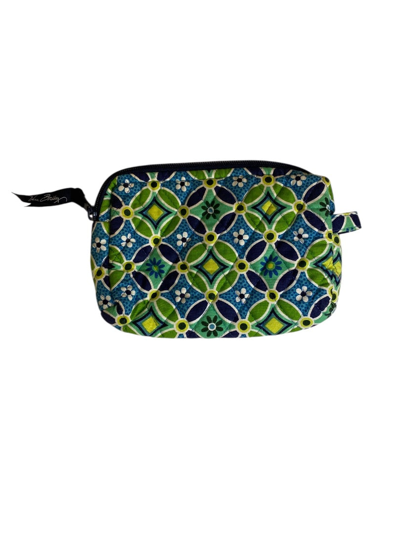 Vera Bradley Daisy Daisy Lined Cosmetic Makeup Pouch 7"l x 4"h