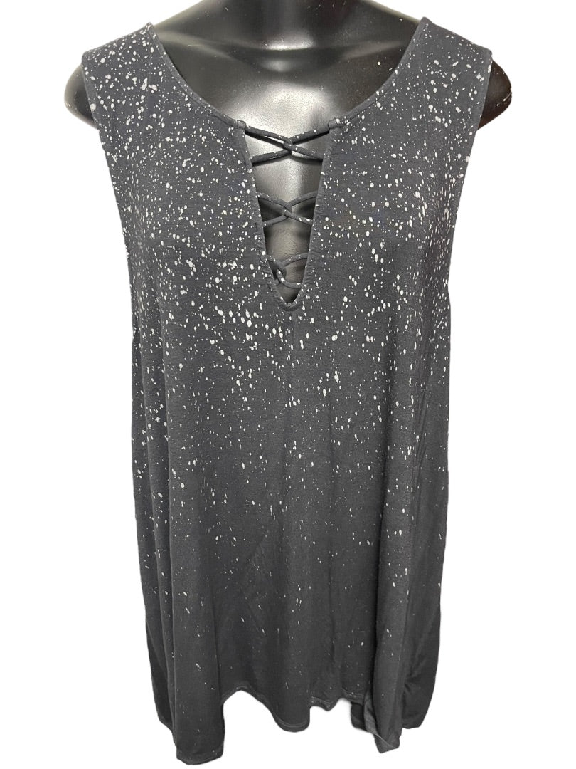 XXL American Eagle Outfitters Soft & Sexy Tank Splatter Pattern Womens Tunic Tank
