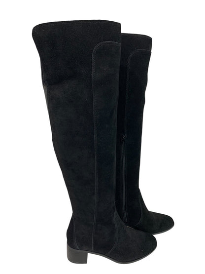 Size 6 Corso Como Womens Black Suede Over Knee Boots Loval