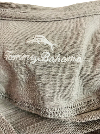 XL Tommy Bahama Mens Brown Pima Cotton Tshirt V-Necck