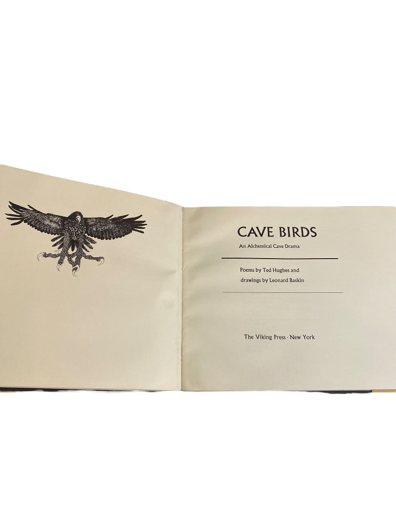 Cave Birds : An Alchemical Cave Drama Hardcover Book Ted Hughes