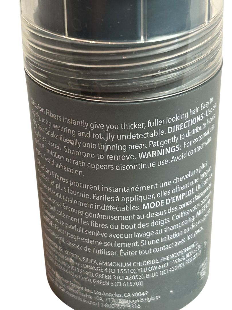 Xfusion Keratin Hair Fibers Auburn 0.53oz 15ml