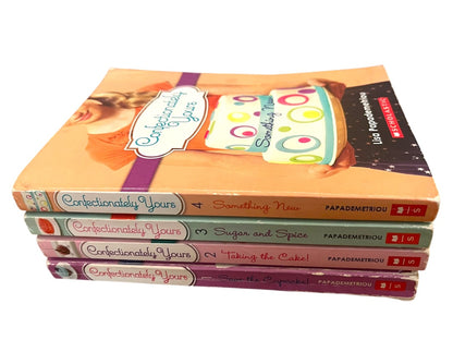 Set of 4 Confectionately Yours Lisa Papademetriou Scholastic Paperback Books