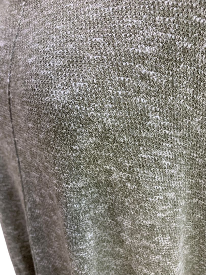 Size Large J.Jill Pure Jill Womens Gray Green Sweater Tunic Dress