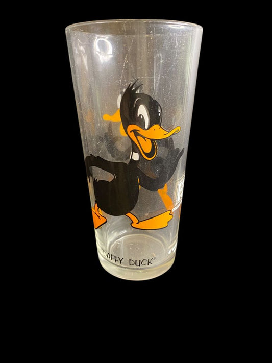 Daffy Duck Vintage Pepsi Collector Series Glass Warner Bros  1973