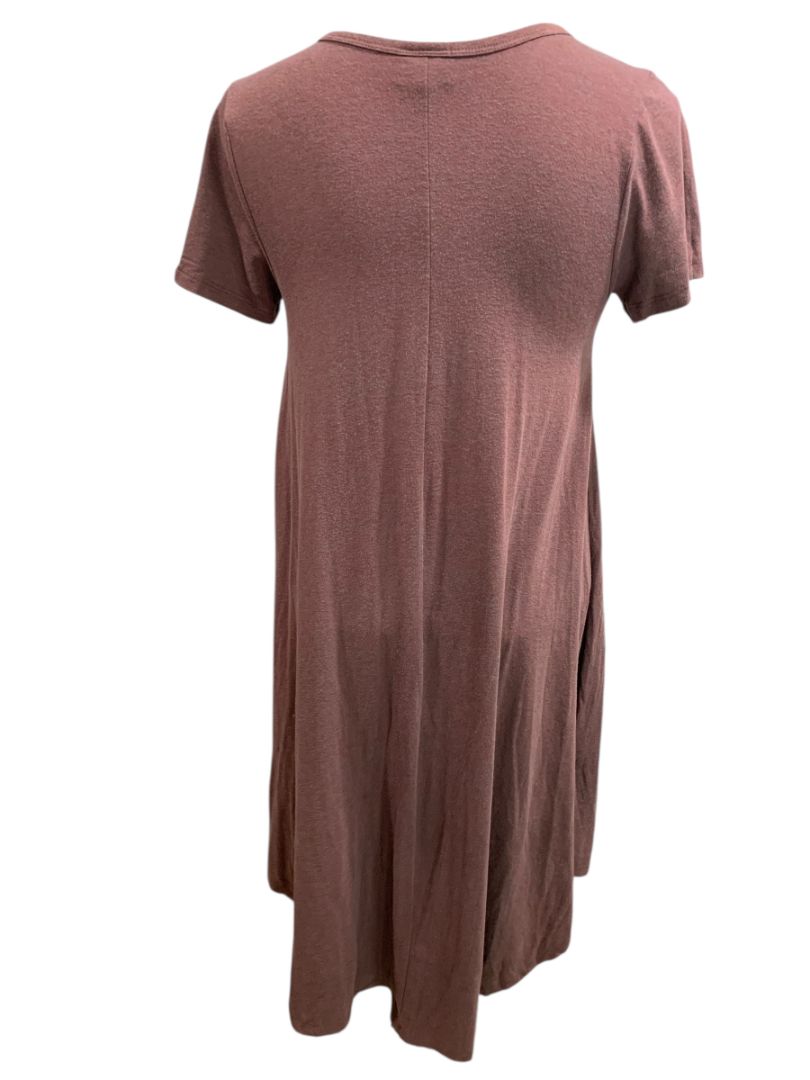 Size XS LulaRoe Muted Purple Carly Dress Hi Lo Hem Tshirt