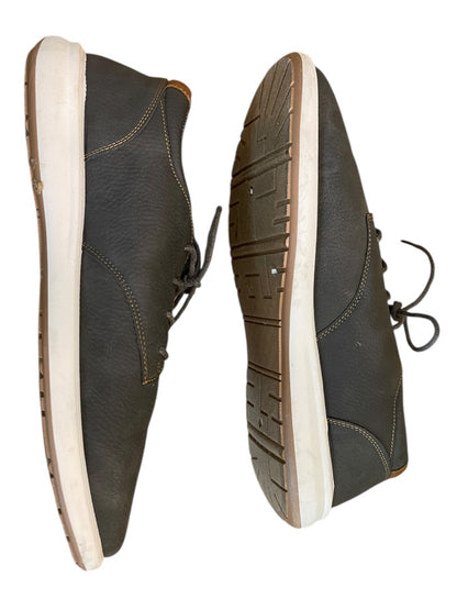 Size 13M Bass Relax Lace Up Mens Shoes 713623-K361 Charcoal Tan