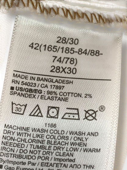 Size 28 x 30 Gap Mens Essential Khaki Slim Brown Pants