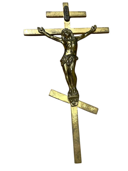 Vintage Gallo NYC Orthodox Crucifix Mid 20th Century