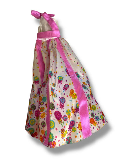 Lot of 4 1980s Fashion Doll Gowns Lot Fits Barbie 11.5 Inch Dolls