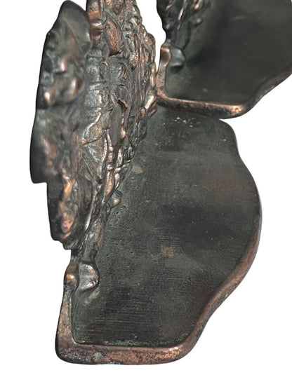 Egyptain Camels Copper Color Iron Camel Bookend The Conn Foundry