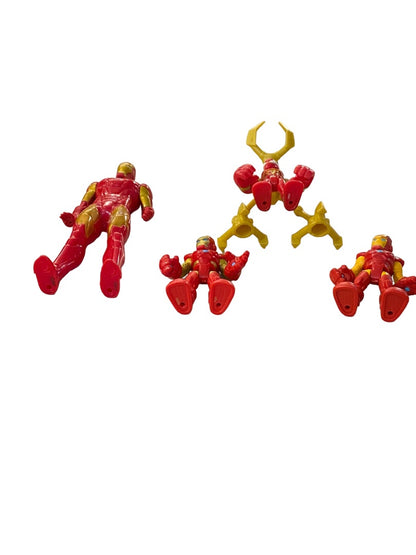 Assorted Iron Man Spiderman Action Figure Toys 2.2"-6" Plastic Super Hero