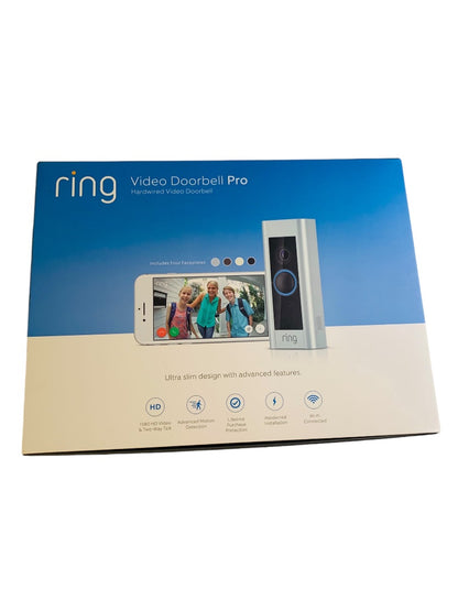 Ring Video Doorbell Pro 1080P HD Wi-Fi Video Wired Smart Door Bell Pro Camera Smart Home New