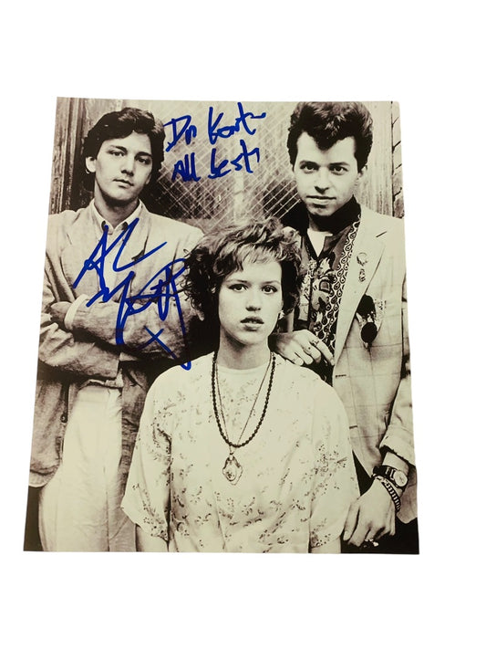 Signed Andrew McCarthy Pretty in Pink  8x10 Photo Black White Personalized Autograph