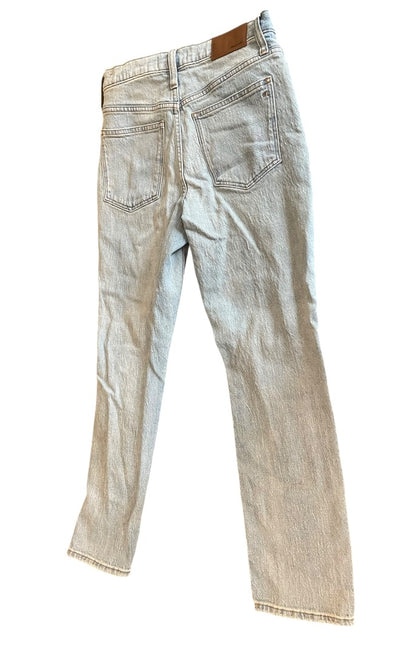 Size 24 Madewell Distressed High-Rise Slim Crop Boy Jean