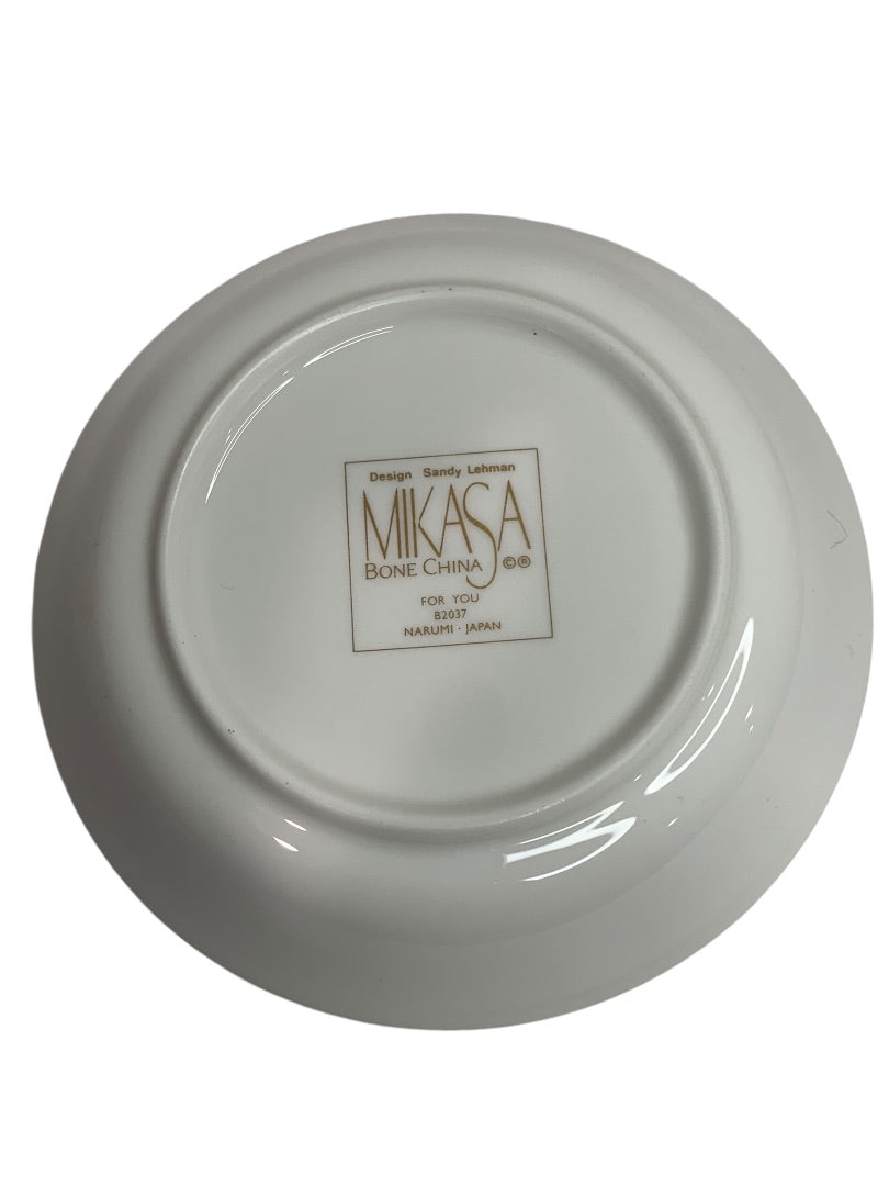 Mikasa Bone China For You Trinket Dish Sandy Lehman Teddy Bear