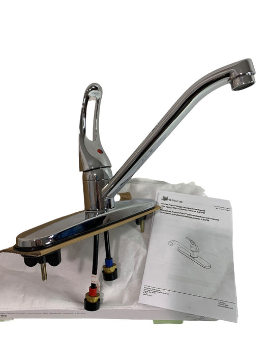 Seasons Single Handle Kitchen Fauced Less Spray Deckplate Chrome 158713
