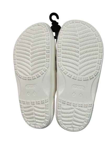 Size 6 Crocs Womens New White Classic Crocs Sandal Slides