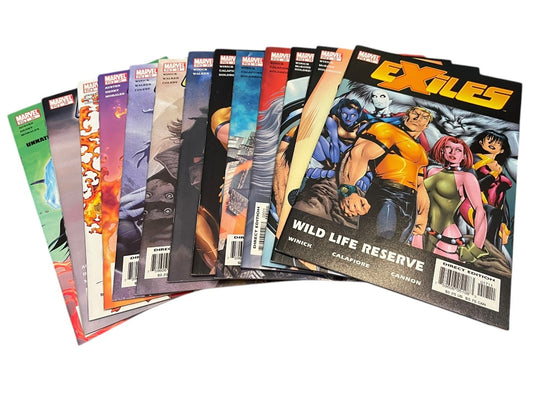 Marvel Exiles #17-29 Winick Clalfiore Cannon Walker Coleby Austen Henry Morales