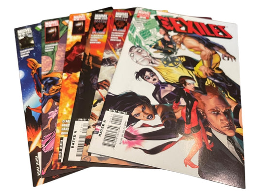 Marvel New Exiles #1-6 Claremont Grummett Hanna Quintana
