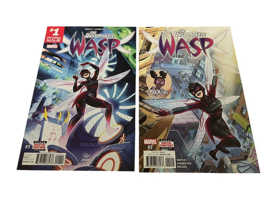 Marvel The Unstoppable Wasp #1 & 2  Whitley Charretier Wilson