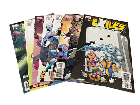 Marvel Exiles #47-54 Bedard Sakakibara Calafiore McKenna