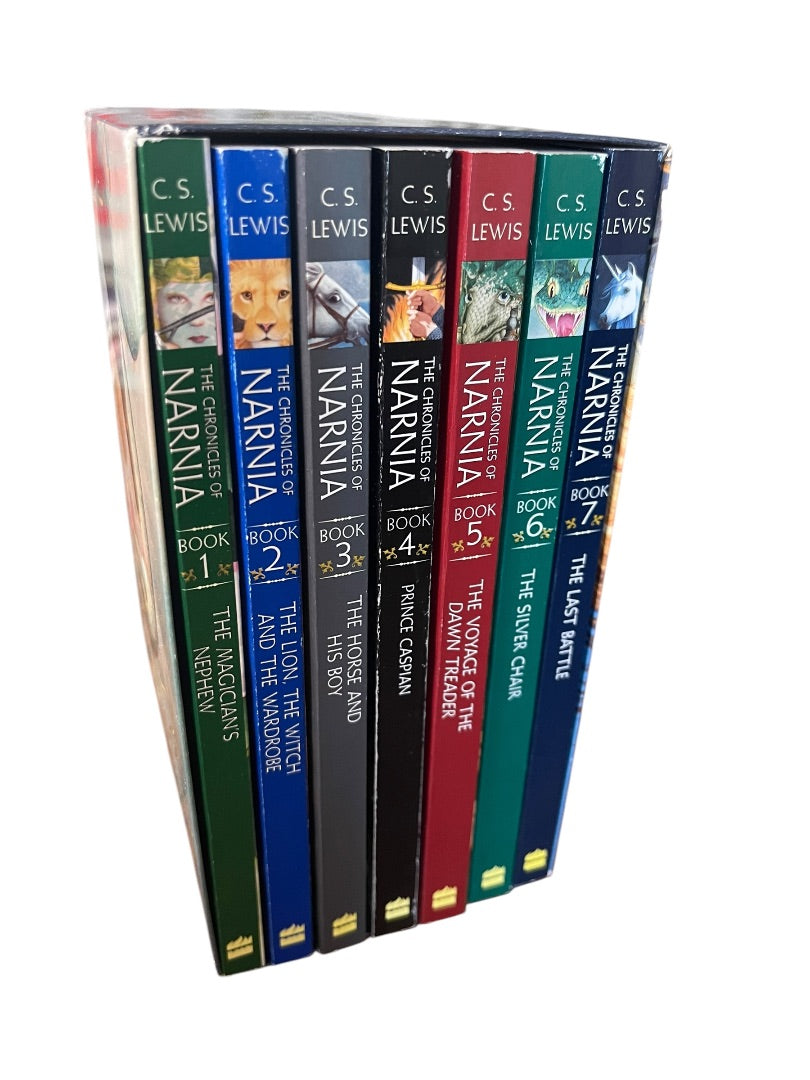 Set of 7 The Chronicles of Narnia Box Set Paperback Books 2007