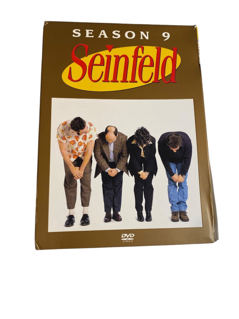 Seinfeld Season 9 Complete DVD Set 4 Discs Good Condition