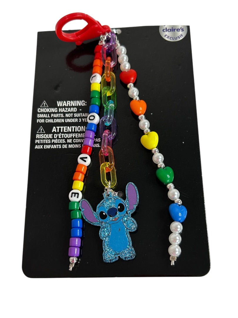 Claires New Disney Clip Beaded Mickey Mouse Pride Collection 6 Inch