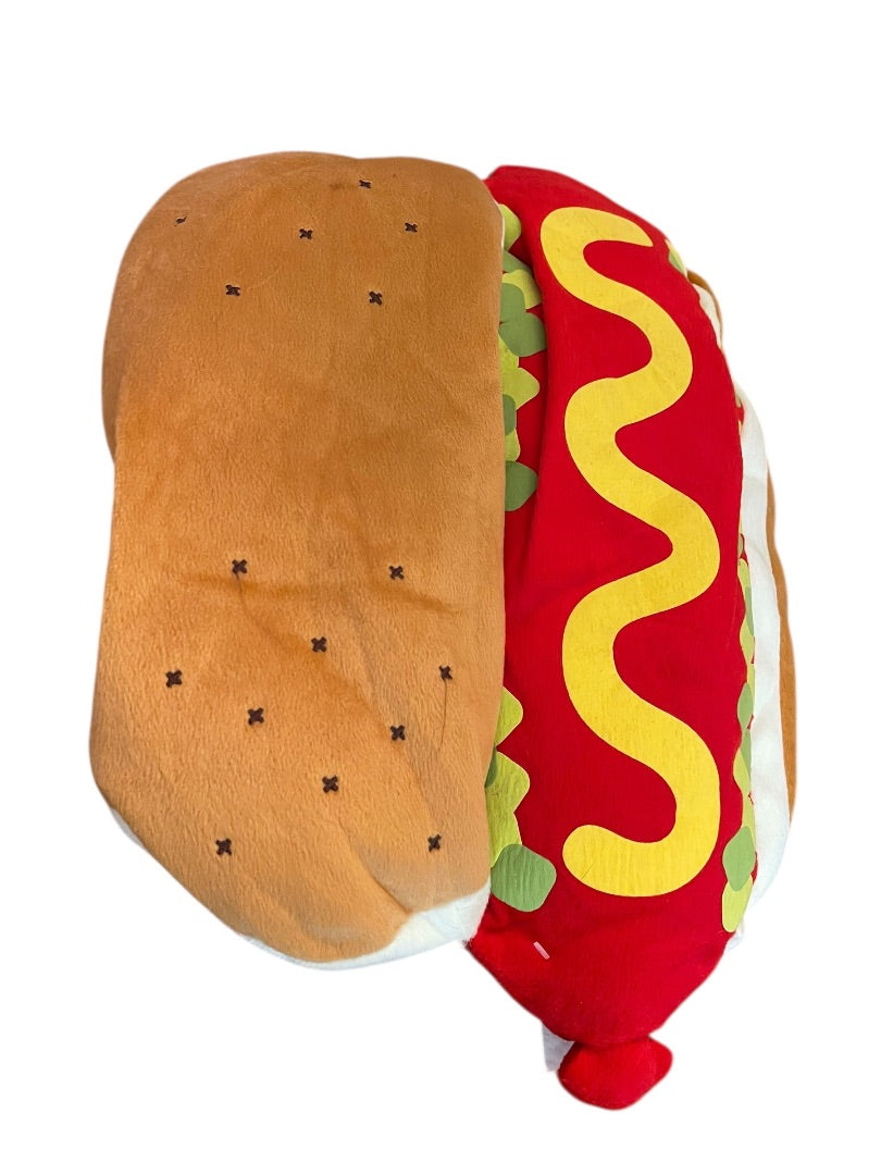 Hotdog In Bun Dog Halloween Costume Velcro Adjustable Medium