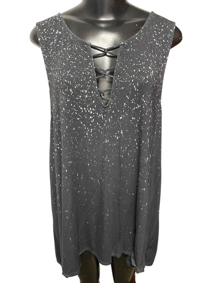 XXL American Eagle Outfitters Soft & Sexy Tank Splatter Pattern Womens Tunic Tank