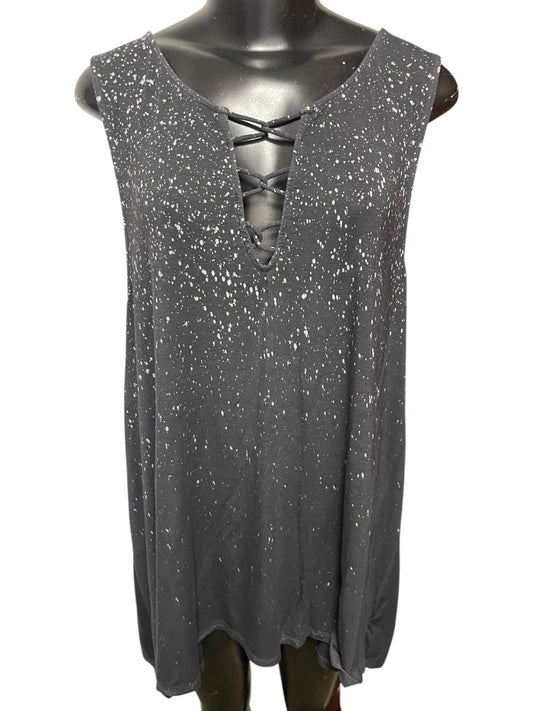 XXL American Eagle Outfitters Soft & Sexy Tank Splatter Pattern Womens Tunic Tank
