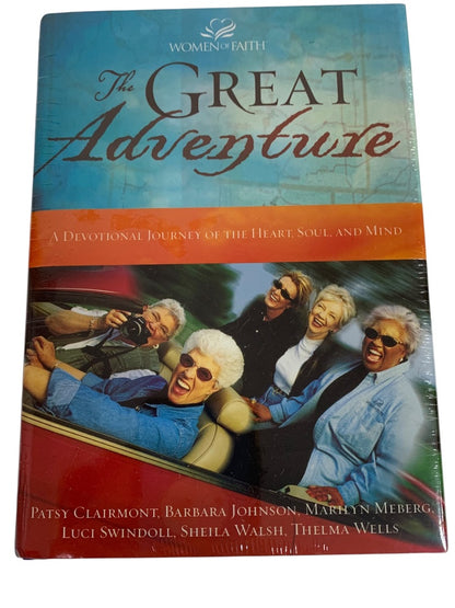 New Women of Faith The Great Adventure Hardcover Book CD Set