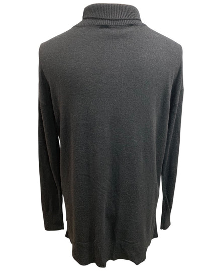 XS Loft Woments Black Turtleneck Sweater Tunic Length