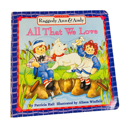 Lot of 7 Raggedy Ann and Andy Books Assorted Hardcover and Paperback
