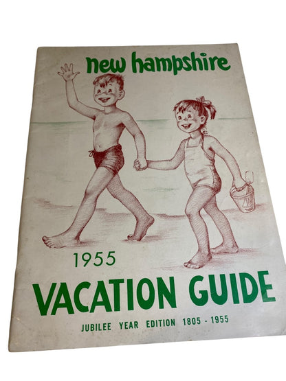1955 New Hampshire Vacation Guide Magazine Jubilee Year Edition