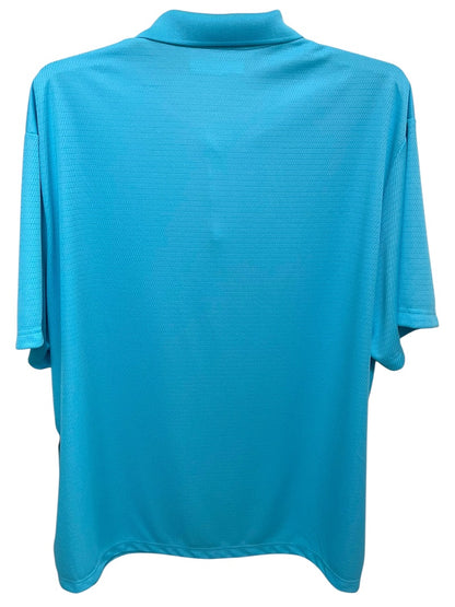 3XB Roundtree & Yorke Performance Golf Shirt Blue New