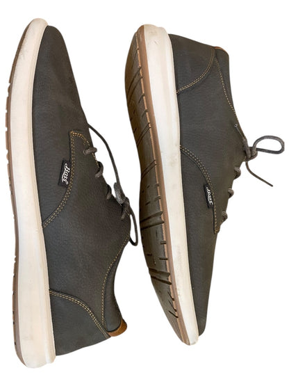 Size 13M Bass Relax Lace Up Mens Shoes 713623-K361 Charcoal Tan